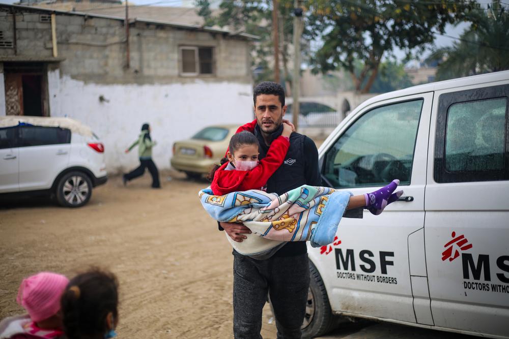 Hôpital indonésien de Rafah, Gaza. 27 décembre, 2023© MSF